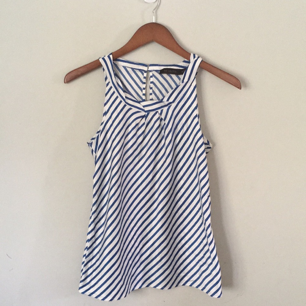 Limited Blouse with Key Hole Back and Neck Detail